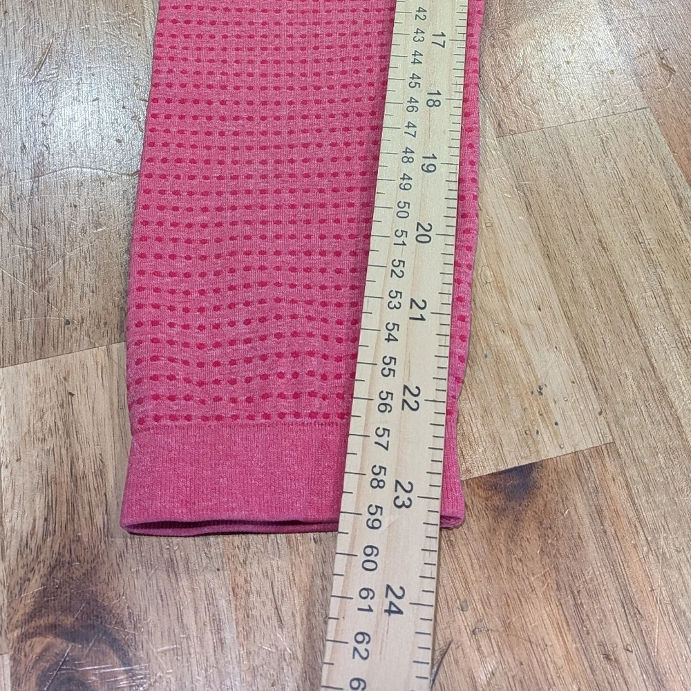 Gymshark Women's Vital Leggings Size M Pink Seamless Compression Gym Yoga Run - Picture 13 of 13